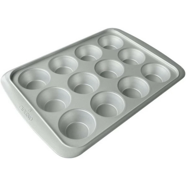 Paderno Bakeware Professional 12-Cup Muffin Pan | Moule à Muffins Professionelle, 12 Muffins 3 Paderno Bakeware Professional 12-Cup Muffin Pan | Moule à Muffins Professionelle, 12 Muffins