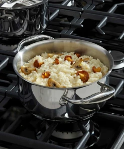 Paderno Canadian Signature 13-Piece Stainless Steel Cookware Set | Batterie De Cuisine En Acier Inoxydable Signature Canadienne, 13 Pièces 13 Paderno Canadian Signature 13-Piece Stainless Steel Cookware Set | Batterie De Cuisine En Acier Inoxydable Signature Canadienne, 13 Pièces