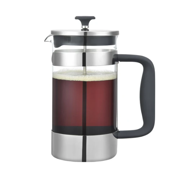 Paderno 8-Cup Glass French Press Cookware 3 Paderno 8-Cup Glass French Press Cookware