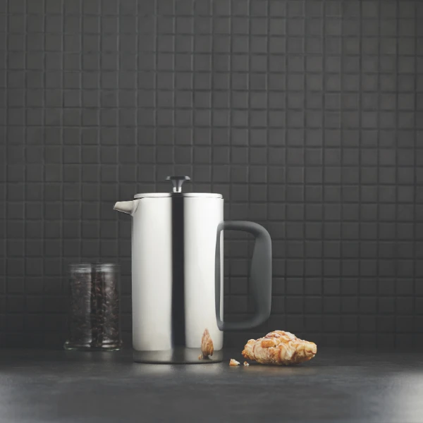 142-5859_C.png Paderno 8-Cup Stainless Steel French Press Cookware