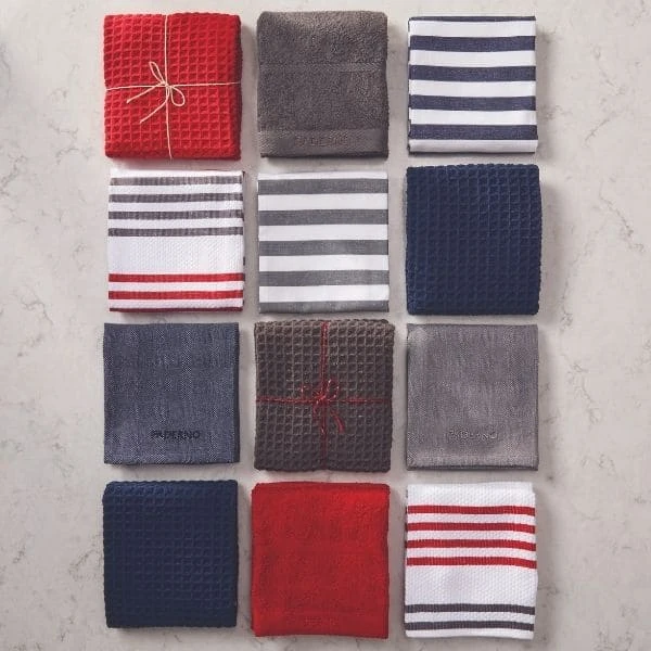 Paderno Microfiber Kitchen Towel 2-Pack, Red | Serviette De Cuisine En Tissu éponge, Paq. 2, Rouge 4 Paderno Microfiber Kitchen Towel 2-Pack, Red | Serviette De Cuisine En Tissu éponge, Paq. 2, Rouge