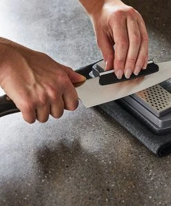 Paderno Knives 400/1000-Grit Knife Sharpening Stone 8 Paderno Knives 400/1000-Grit Knife Sharpening Stone