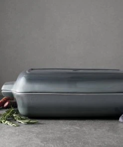 Paderno Bakeware 2-in-1 Ceramic Roaster Set 17 Paderno Bakeware 2-in-1 Ceramic Roaster Set