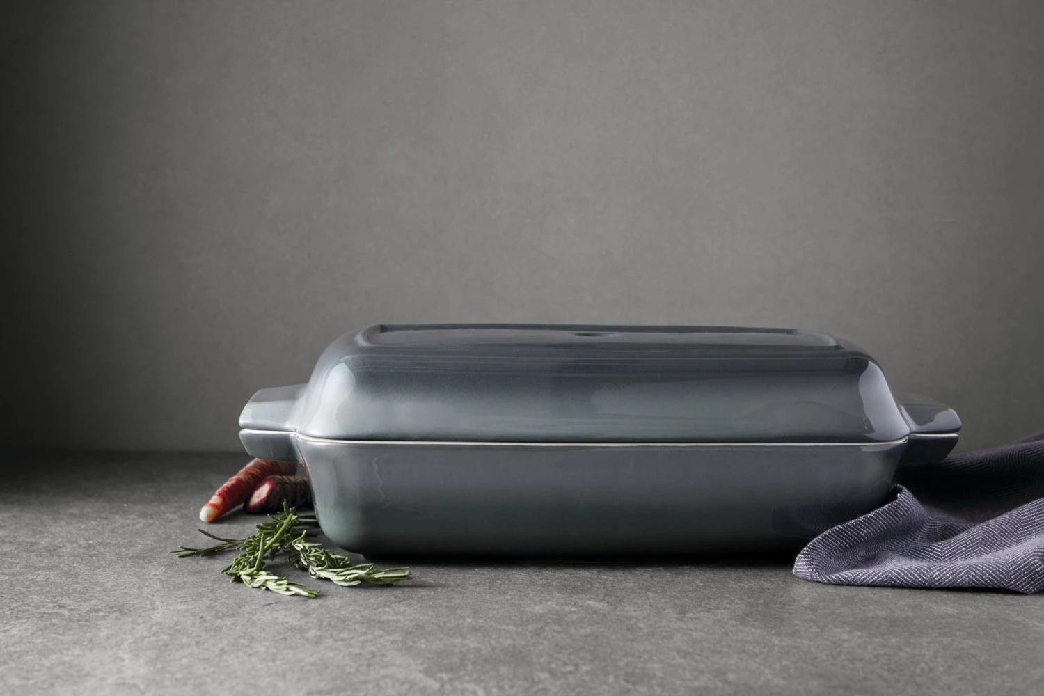 Paderno Bakeware 2-in-1 Ceramic Roaster Set 9 Paderno Bakeware 2-in-1 Ceramic Roaster Set