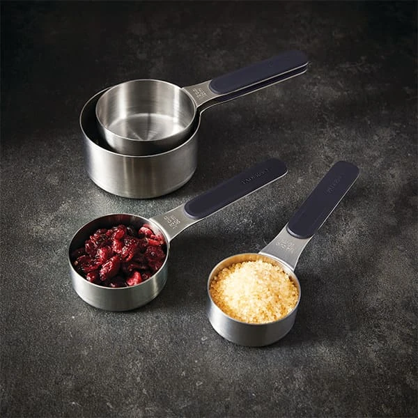 Paderno Baking Accessories 4-Piece Magnetic Measuring Cups 9 Paderno Baking Accessories 4-Piece Magnetic Measuring Cups