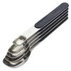 Paderno 5-Piece Magnetic Slim Fit Measuring Spoons 2 Paderno 5-Piece Magnetic Slim Fit Measuring Spoons