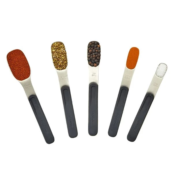 Paderno 5-Piece Magnetic Slim Fit Measuring Spoons 5 Paderno 5-Piece Magnetic Slim Fit Measuring Spoons