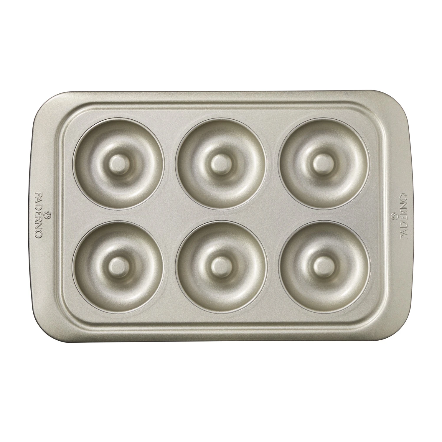 Paderno Non-Stick Doughnut Pan Bakeware 4 Paderno Non-Stick Doughnut Pan Bakeware