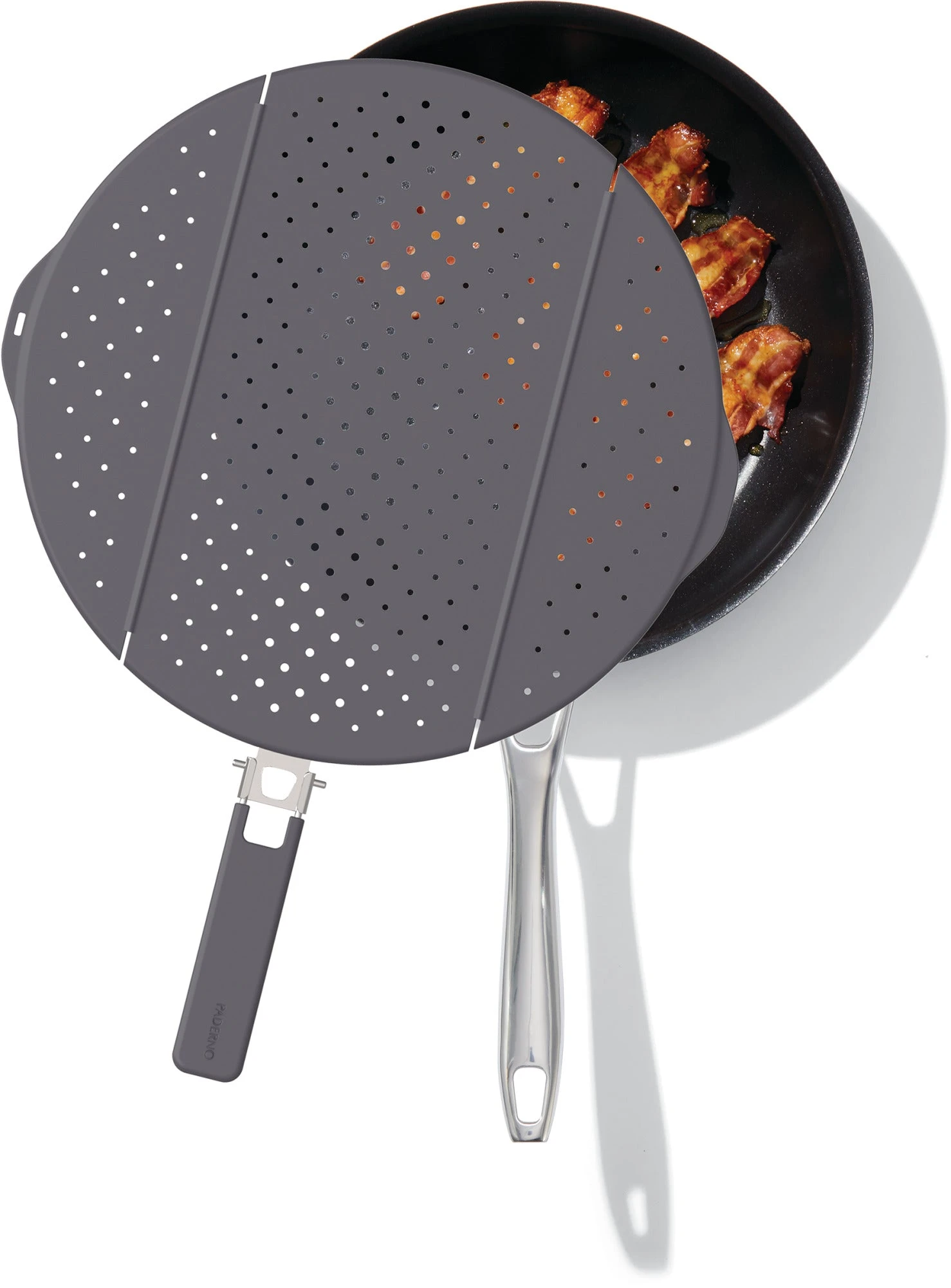 Paderno Silicone Folding Splatter Guard Cookware 6 Paderno Silicone Folding Splatter Guard Cookware