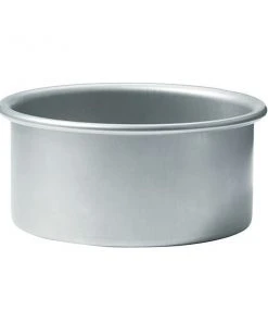 Paderno Uncoated Aluminum 6" Round Cake Pan Bakeware