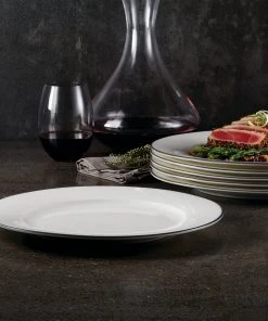 Paderno Bonavista Mid-Rim Dinner Plate Set, 6 Piece Best Sellers