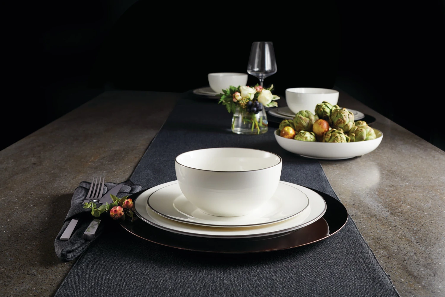 Paderno Bonavista Mid-Rim Soup Bowl Set, 6 Piece 7 Paderno Bonavista Mid-Rim Soup Bowl Set, 6 Piece