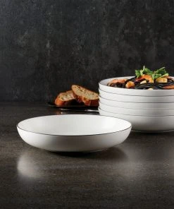Paderno Best Sellers Bonavista Mid-Rim Dinner Bowl Set, 6 Piece 11 Paderno Best Sellers Bonavista Mid-Rim Dinner Bowl Set, 6 Piece