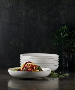 Paderno Best Sellers Bonavista Mid-Rim Dinner Bowl Set, 6 Piece 12 Paderno Best Sellers Bonavista Mid-Rim Dinner Bowl Set, 6 Piece