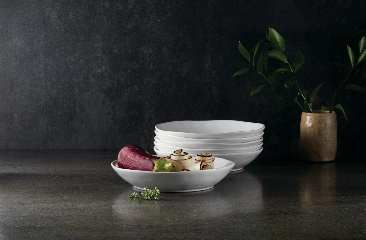 Paderno Sandbank Organic Dinner Bowl Set, 6 Piece 6 Paderno Sandbank Organic Dinner Bowl Set, 6 Piece