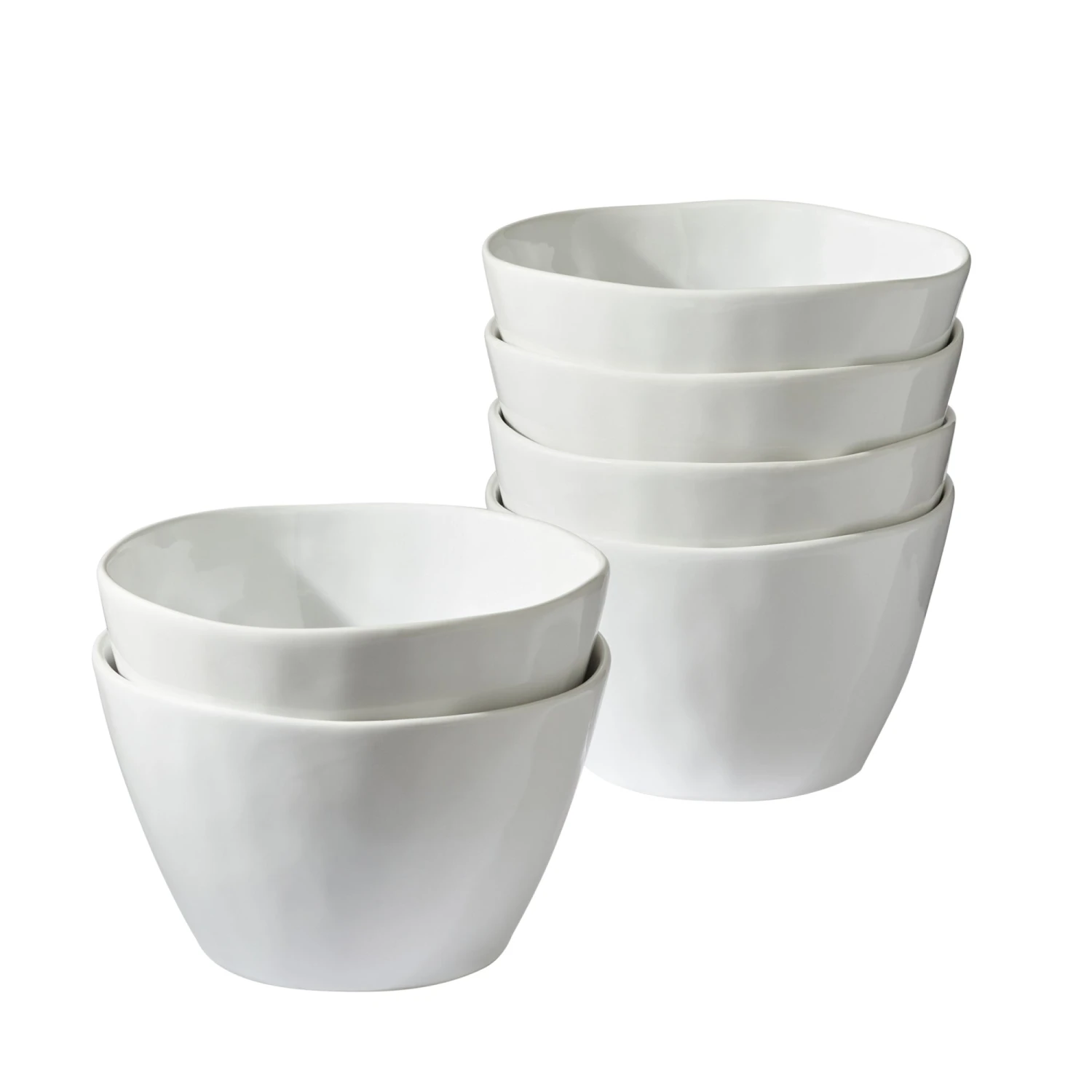 Paderno Sandbank Organic Soup Bowl Set, 6 Piece 4 Paderno Sandbank Organic Soup Bowl Set, 6 Piece