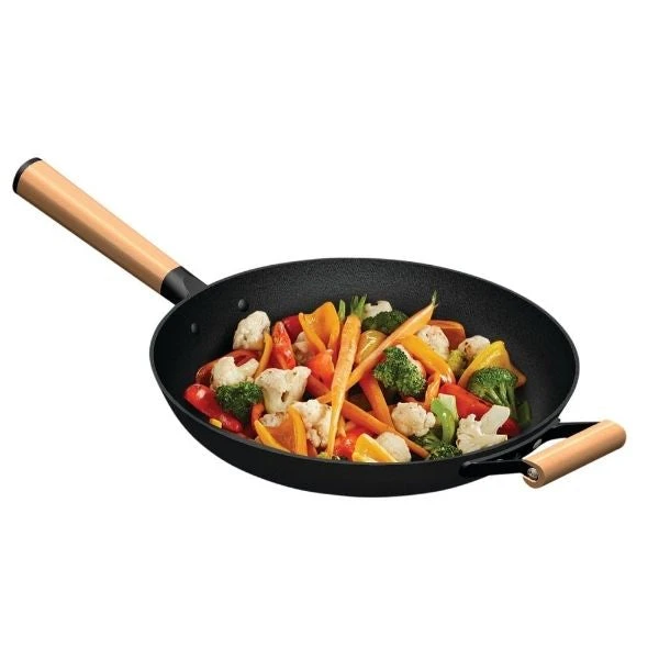Paderno Cookware Classic Non-Stick Cast Iron Frypan, 32 Cm 4 Paderno Cookware Classic Non-Stick Cast Iron Frypan, 32 Cm