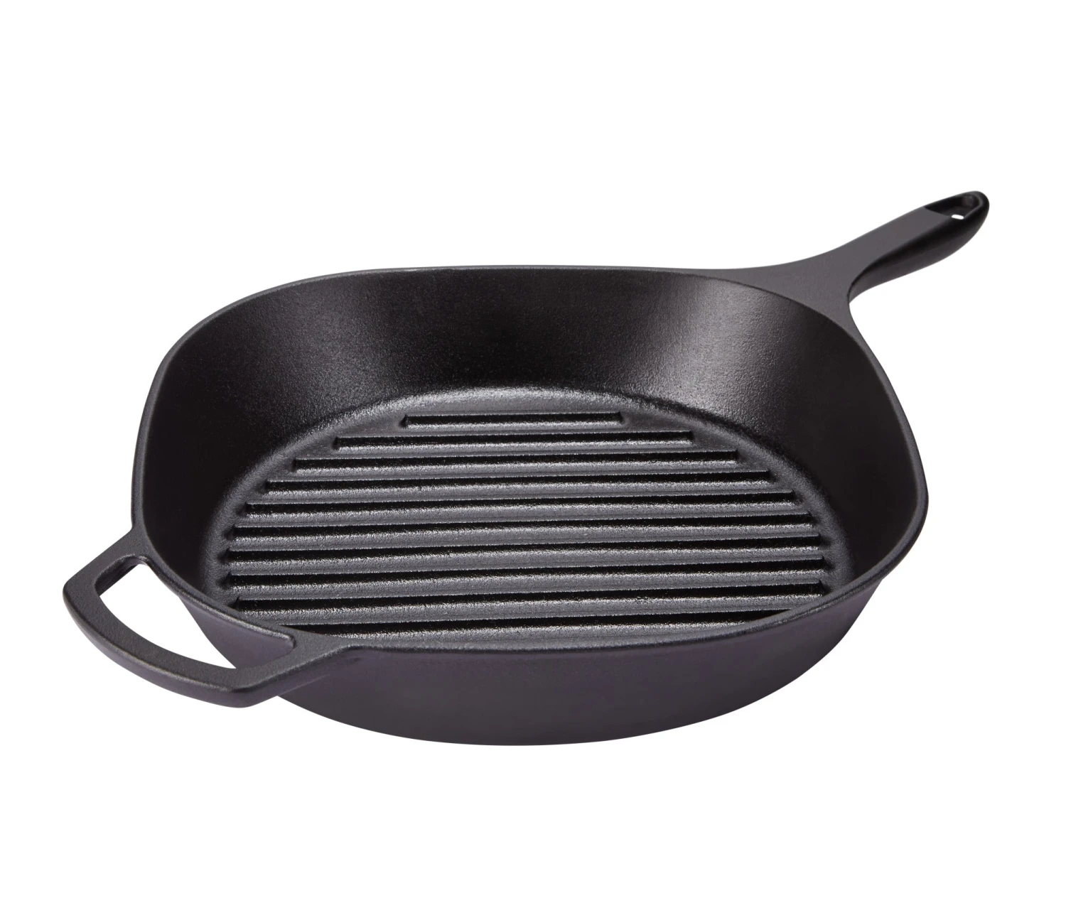 Paderno New Arrivals 12" Pre-Seasoned Cast Iron Grill Pan 3 Paderno New Arrivals 12" Pre-Seasoned Cast Iron Grill Pan