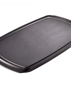 Paderno Pre-Seasoned Cast Iron Reversible Grill And Griddle New Arrivals