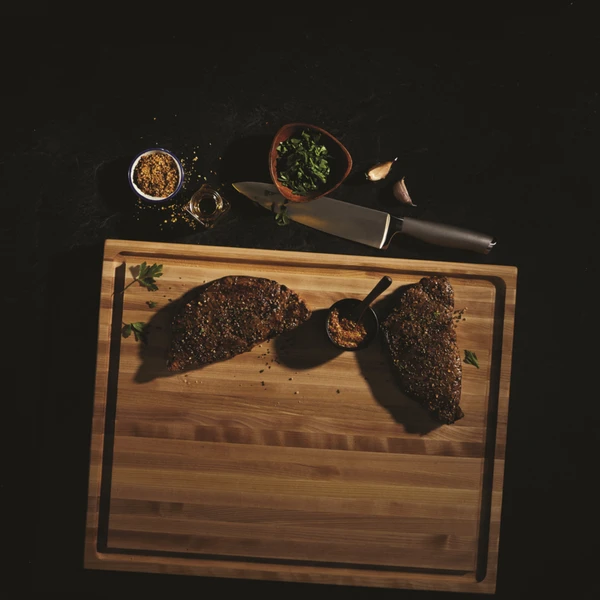 Paderno Knives Maple Cutting Board, 16" X 20" | Planche à Découper En érable, 16 X 20 Po 5 Paderno Knives Maple Cutting Board, 16" X 20" | Planche à Découper En érable, 16 X 20 Po