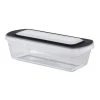 Paderno Bakeware 1.6 Qt Glass Loaf Pan With Lid 1 Paderno Bakeware 1.6 Qt Glass Loaf Pan With Lid