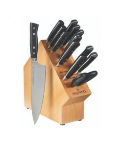 Paderno Montgomery Fully Forged 14-Piece Knife Block Set Knives