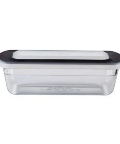 Paderno Bakeware 1.6 Qt Glass Loaf Pan With Lid