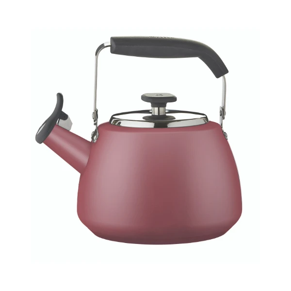 Paderno Maritime Red Stainless Steel Stovetop Kettle | Bouilloire Sur La Cuisinière En Acier Inoxydable Rouge Maritime Cookware 3 Paderno Maritime Red Stainless Steel Stovetop Kettle | Bouilloire Sur La Cuisinière En Acier Inoxydable Rouge Maritime Cookware
