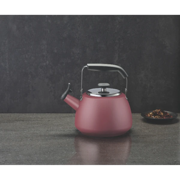 Paderno Maritime Red Stainless Steel Stovetop Kettle | Bouilloire Sur La Cuisinière En Acier Inoxydable Rouge Maritime Cookware 4 Paderno Maritime Red Stainless Steel Stovetop Kettle | Bouilloire Sur La Cuisinière En Acier Inoxydable Rouge Maritime Cookware