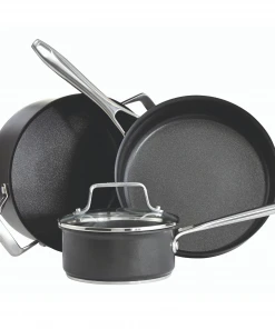 Paderno Cookware Sets Non-Stick Hard-Anodized Cookset, 12-pc | Batterie De Cuisine Antiadhésive, 12 Pièces 25 Paderno Cookware Sets Non-Stick Hard-Anodized Cookset, 12-pc | Batterie De Cuisine Antiadhésive, 12 Pièces