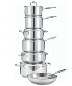 Paderno Canadian Signature 13-Piece Stainless Steel Cookware Set | Batterie De Cuisine En Acier Inoxydable Signature Canadienne, 13 Pièces 17 Paderno Canadian Signature 13-Piece Stainless Steel Cookware Set | Batterie De Cuisine En Acier Inoxydable Signature Canadienne, 13 Pièces