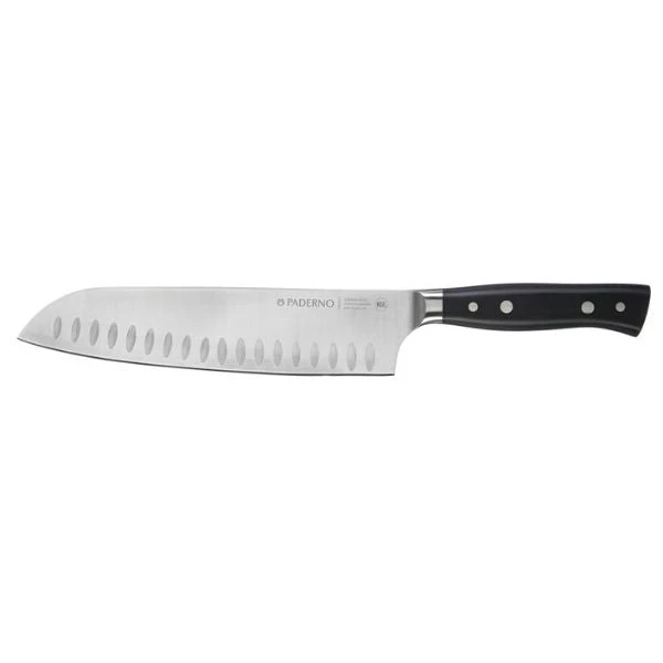 Paderno Montgomery Fully Forged 8" (20.3 Cm) Santoku Knife Knives 3 Paderno Montgomery Fully Forged 8" (20.3 Cm) Santoku Knife Knives