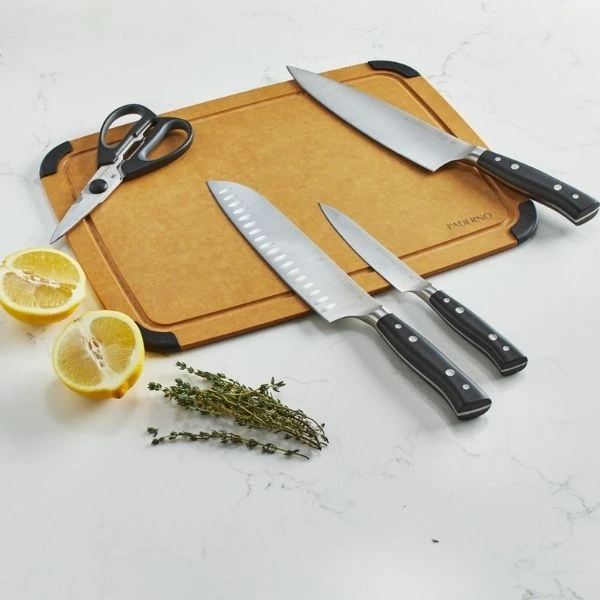 Paderno Montgomery Fully Forged 8" (20.3 Cm) Santoku Knife Knives 4 Paderno Montgomery Fully Forged 8" (20.3 Cm) Santoku Knife Knives