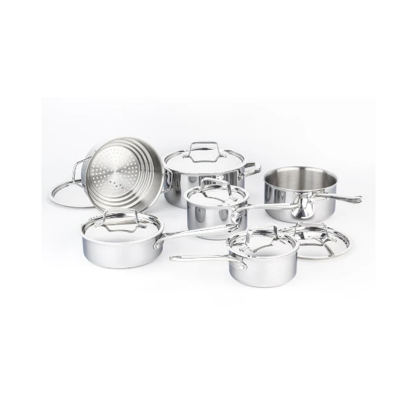 37_d237ebb9-8d0e-4879-a08d-7d4c556b33af.png Paderno Canadian Professional 12-Piece Stainless Steel Clad Cookware Set | Batterie De Cuisine Plaquée D'acier Inoxydable Professionelle Canadienne, 12 Pièces
