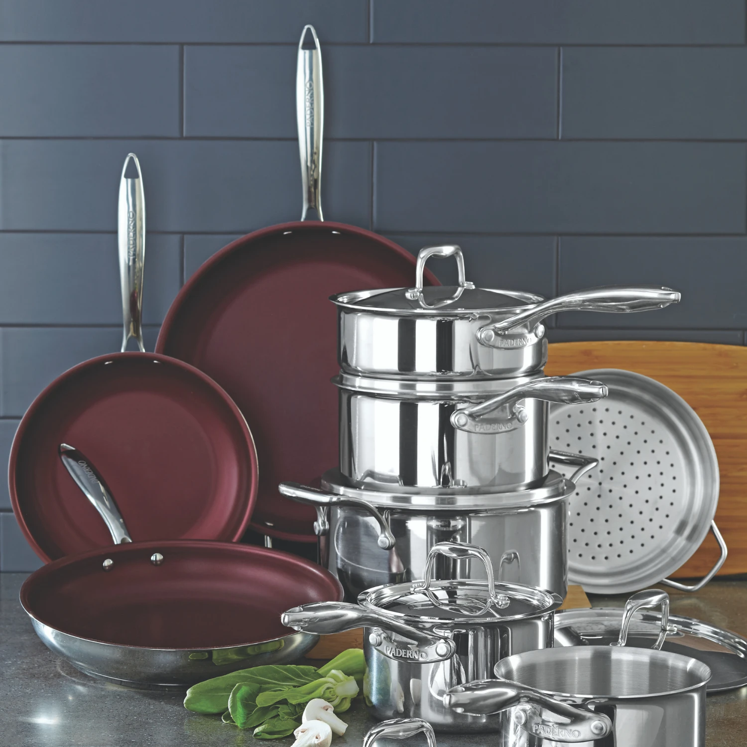 Paderno Cookware Canadian Signature Fry Pan, 28 Cm | Poêle à Frire Signature Canadienne, 28 Cm 8 Paderno Cookware Canadian Signature Fry Pan, 28 Cm | Poêle à Frire Signature Canadienne, 28 Cm