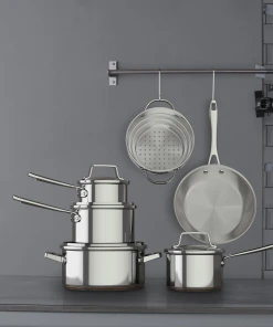 Paderno Cookware Sets Copper Core Stainless Steel Cookset, 12-pc | Batterie De Cuisine En Acier Inoxydable, 12 Pièces 23 Paderno Cookware Sets Copper Core Stainless Steel Cookset, 12-pc | Batterie De Cuisine En Acier Inoxydable, 12 Pièces