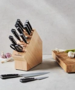 Paderno Montgomery Fully Forged 14-Piece Knife Block Set Knives
