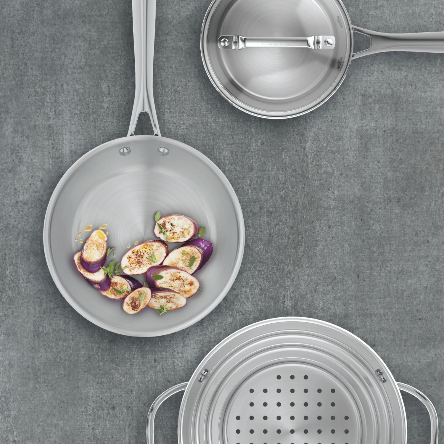 Paderno Cookware Sets Copper Core Stainless Steel Cookset, 12-pc | Batterie De Cuisine En Acier Inoxydable, 12 Pièces 13 Paderno Cookware Sets Copper Core Stainless Steel Cookset, 12-pc | Batterie De Cuisine En Acier Inoxydable, 12 Pièces