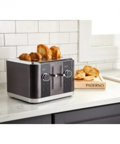 Paderno 4-Slice Even-Heat Toaster | Grille-pain 4 tranches à Chaleur Uniforme