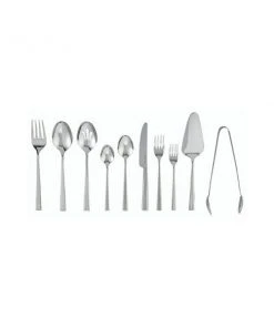 Paderno Best Sellers Laurier Polished Finish 55 Piece Flatware Set | Service De Couverts Polis Laurier, Paq. 55