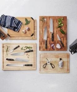 Paderno Montgomery Fully Forged 14-Piece Knife Block Set Knives