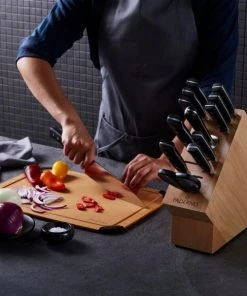 Paderno Reversible Non-Slip Cutting Board Knives