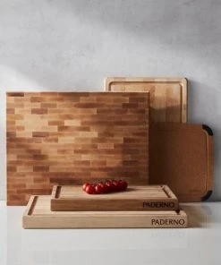 Paderno Reversible Non-Slip Cutting Board Knives