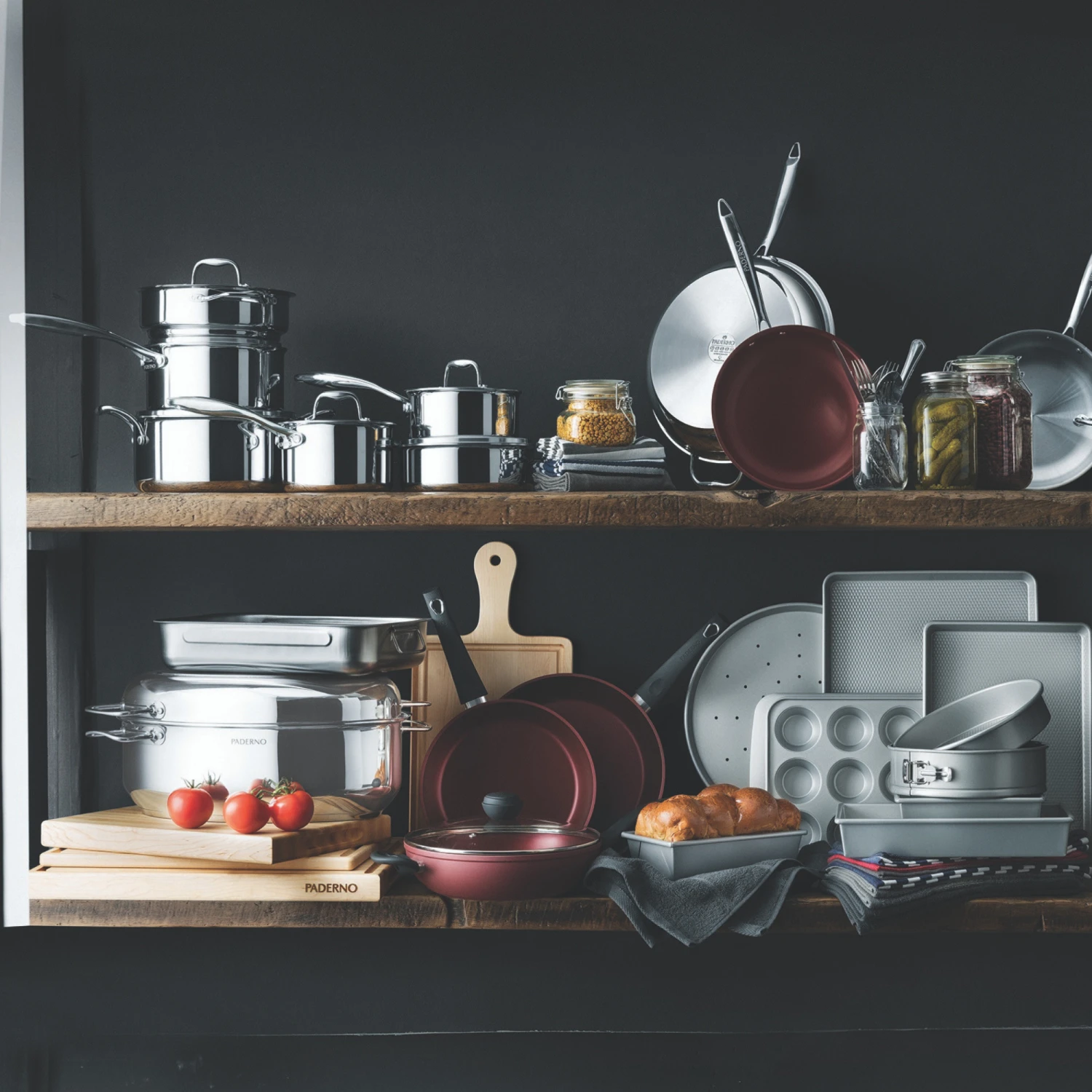 Paderno Professional Square Pan, 8-in | Moule à Gâteau Carré Professionelle, 8 Po Bakeware 9 Paderno Professional Square Pan, 8-in | Moule à Gâteau Carré Professionelle, 8 Po Bakeware