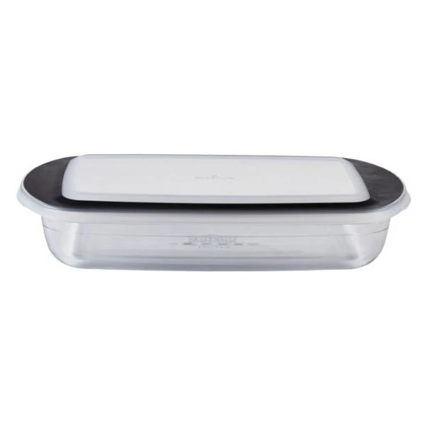 Paderno 3.8 Qt Glass Oblong Baking Dish With Lid Bakeware 4 Paderno 3.8 Qt Glass Oblong Baking Dish With Lid Bakeware