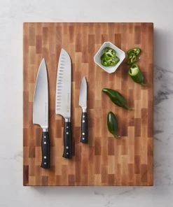 Paderno Montgomery Fully Forged 3-Piece Knife Set