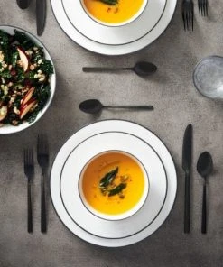 Paderno Best Sellers Bonavista Mid-Rim Dinner Bowl Set, 6 Piece 14 Paderno Best Sellers Bonavista Mid-Rim Dinner Bowl Set, 6 Piece