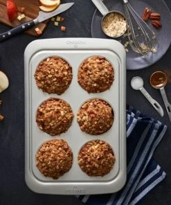 Paderno Bakeware Extra-Large Non-Stick Muffin Pan