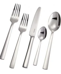 Paderno Argentia 60 Piece Flatware Set, Polished Finish