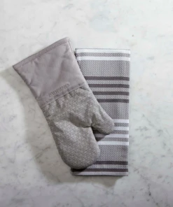 Paderno Silicone Print Oven Mitt, Light Grey | Gant De Cuisine Avec Imprimé En Silicone, Gris Pâle Best Sellers
